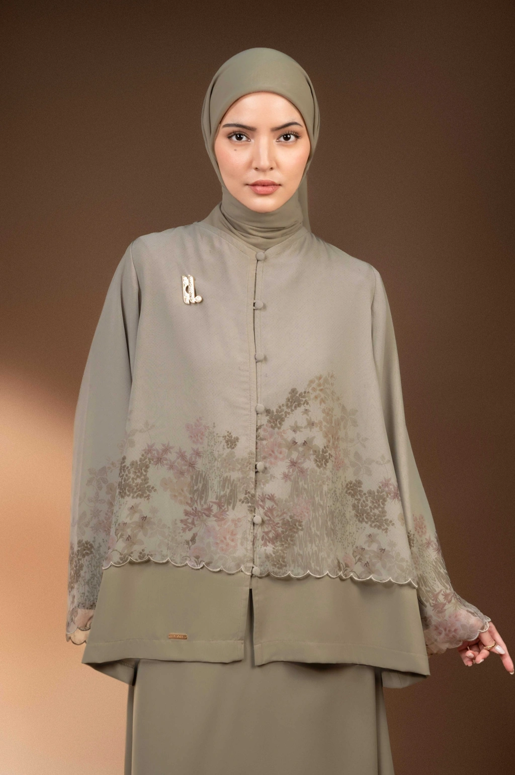 BLUS BERMOTIF TENTREM RIMBA (Pesanan Khusus/Harga Costum)